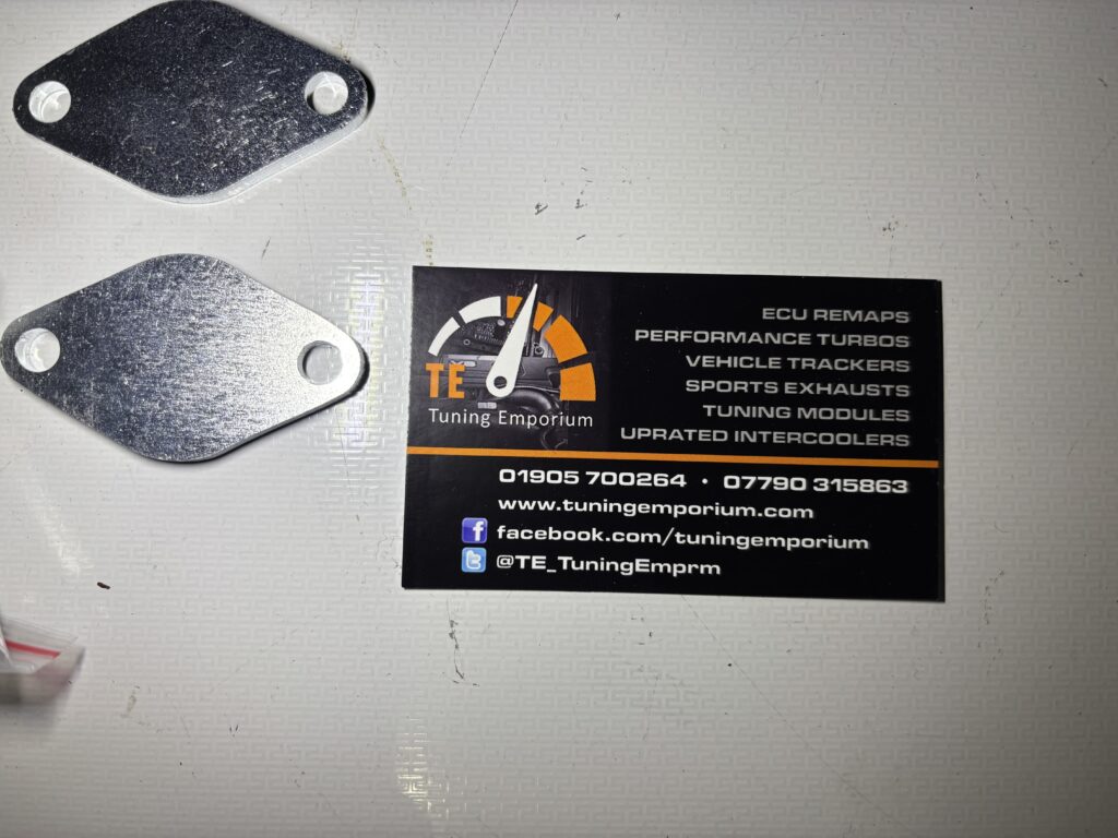 TDV8 egr removal at Tuning Emporium